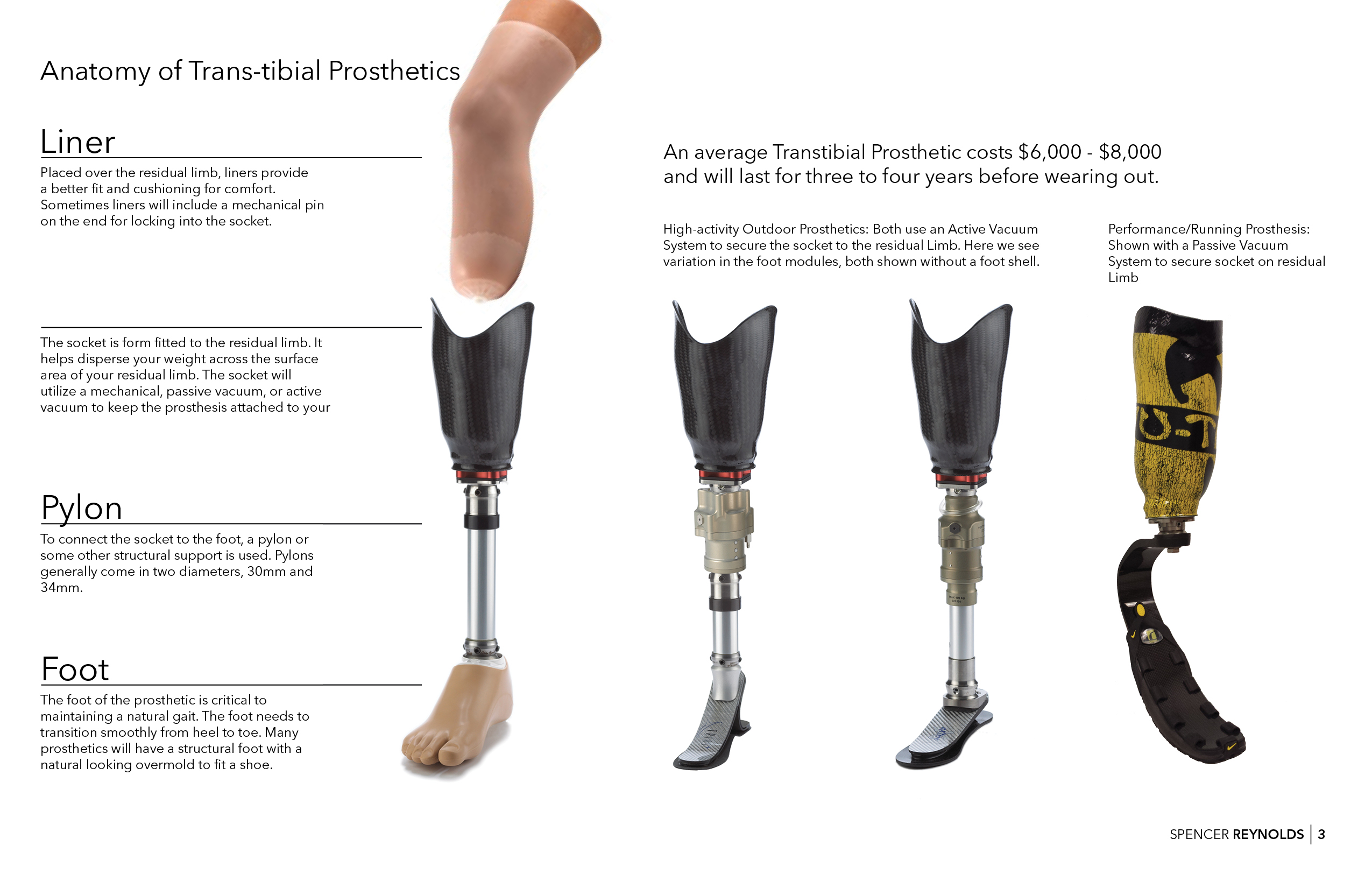 Prosthetic Limb Types - Design Talk